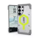 UAG Pathfinder Samsung Galaxy S26 Ultra Clear MagSafe tok, Active Neon (csuklópánttal)