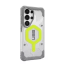 UAG Pathfinder Samsung Galaxy S26 Ultra Clear MagSafe tok, Active Neon (csuklópánttal)