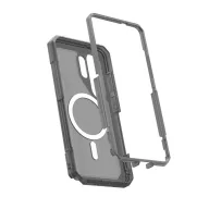   UAG Trooper Samsung Galaxy S26 Ultra MagSafe tok megerősített peremmel, ütésálló, Black/ash 