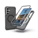 UAG Trooper Samsung Galaxy S26 MagSafe tok megerősített peremmel, ütésálló, Black/ash 