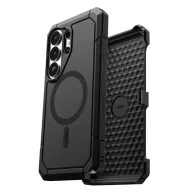   UAG Trooper Samsung Galaxy S26 Ultra MagSafe tok megerősített peremmel, ütésálló, kitámasztóval, Black Holster