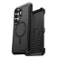UAG Trooper Samsung Galaxy S26 Ultra MagSafe tok megerősített peremmel, ütésálló, kitámasztóval, Black Holster
