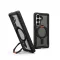 UAG Plasma XTE Samsung Galaxy S26 MagSafe tok megerősített peremmel, kitámasztóval, Black/orange