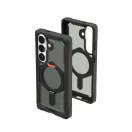 UAG Plasma XTE Samsung Galaxy S26 Plus MagSafe tok megerősített peremmel, kitámasztóval, Black/orange