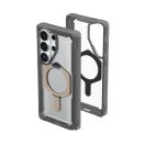 UAG Plasma XTE Samsung Galaxy S26 Ultra MagSafe tok megerősített peremmel, kitámasztóval, Ash/titanium