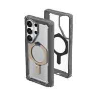  UAG Plasma XTE Samsung Galaxy S26 Ultra MagSafe tok megerősített peremmel, kitámasztóval, Ash/titanium