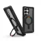 UAG Plasma XTE Samsung Galaxy S26 Ultra MagSafe tok megerősített peremmel, kitámasztóval, Black/orange