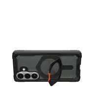   UAG Plasma XTE Samsung Galaxy S26 Ultra MagSafe tok megerősített peremmel, kitámasztóval, Black/orange