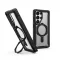 UAG Plasma XTE Samsung Galaxy S26 Ultra MagSafe tok megerősített peremmel, kitámasztóval, Black/clear