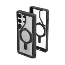UAG Plasma XTE Samsung Galaxy S26 Ultra MagSafe tok megerősített peremmel, kitámasztóval, Black/clear