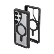   UAG Plasma XTE Samsung Galaxy S26 Ultra MagSafe tok megerősített peremmel, kitámasztóval, Black/clear
