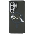 Karl Lagerfeld IML KC Script Samsung Galaxy S26 Ultra mágneses tok, MagSafe, fekete