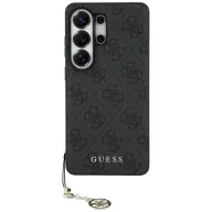   Guess 4G Classic Logo Charm Samsung Galaxy S26 Ultra mágneses tok, MagSafe, fekete