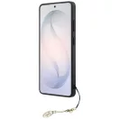 Guess 4G Classic Logo Charm Samsung Galaxy S26 Ultra mágneses tok, MagSafe, fekete