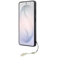   Guess 4G Classic Logo Charm Samsung Galaxy S26 mágneses tok, MagSafe, fekete