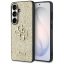 Guess Fixed Glitter Big 4G Metal Logo Samsung Galaxy S26 tok, csillámos, arany