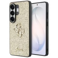   Guess Fixed Glitter Big 4G Metal Logo Samsung Galaxy S26 Ultra tok, csillámos, arany