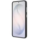 Karl Lagerfeld Saffiano Double Heads Metal Samsung Galaxy S26 tok, fekete