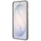 Karl Lagerfeld Saffiano Double Heads Metal Samsung Galaxy S26 tok, ezüst