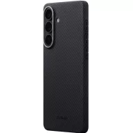   Pitaka Edge Samsung Galaxy S26 hátlap tok, Aramid, MagSafe, fekete-szürke