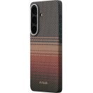 Pitaka Edge Samsung Galaxy S26 Plus hátlap tok, Aramid, MagSafe, sunset