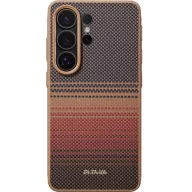   Pitaka Cairn Samsung Galaxy S26 Ultra hátlap tok megerősített sarkakkal, Aramid, MagSafe, sunset