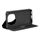 OBAL:ME SmoothTouch Xiaomi Redmi Note 15 / Poco M8 5G mágneses flip tok kártyatartóval, fekete