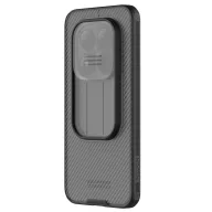   Nillkin CamShield PRO Hard Xiaomi Redmi Note 15 Pro 5G műanyag hátlap tok, átlátszó-fekete
