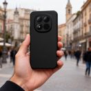 Tech-Protect Icon Xiaomi Redmi Note 15 Pro 5G szilikon tok mikroszálas béléssel, fekete