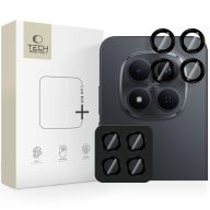   Tech-Protect Camring FIT+ Xiaomi Redmi Note 15 Pro 5G / 15 Pro Plus / Poco M8 Pro kameravédő üvegfólia, fekete