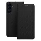 Luna Book Carbon Xiaomi Redmi Note 15 / Poco M8 5G flip tok kártyatartóval, fekete