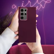   Frame Xiaomi Redmi Note 15 / Poco M8 5G közepesen ütésálló tok kameravédő kerettel, lila