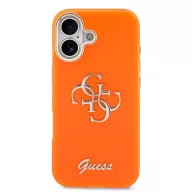 Guess IML 4G Script Metal Logo Apple iPhone 17 tok, narancs