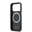 Lacoste PVC Petit Pique Semi Wrap Apple iPhone 17 Pro Max tok, MagSafe, kék-fekete