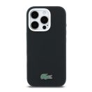 Lacoste PVC Petit Pique Metal Logo Apple iPhone 16 Pro Max tok, MagSafe, kék-fekete