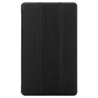   Tactical Tri Fold Samsung Galaxy Tab A11 / Tab A9 oldalra nyíló, kitámasztható tok, fekete