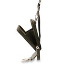 Guess Crossbody Strap PU 4G Metal Logo vállpánt / univerzális pánt pénztárcával, telefonra rögzíthető, barna