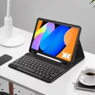   Tech-Protect SC Pen Lenovo Idea Tab 11" / K11 2.gen oldalra nyíló, kitámasztható mappa tok billentyűzettel, fekete