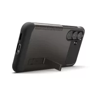   Spigen Slim Armor Mag Samsung Galaxy S25 FE tok, MagSafe, Gunmetal, sötétszürke