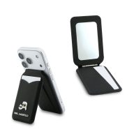   Karl Lagerfeld Mirror mágneses kártyatartó tükörrel, MagSafe, fekete