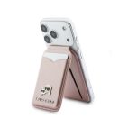 Karl Lagerfeld Mirror mágneses kártyatartó tükörrel, MagSafe, rózsaszín