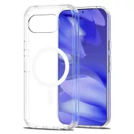   Tech-Protect Flexair Google Pixel 10a hátlap tok, megerősített sarok, MagSafe, átlátszó-fehér