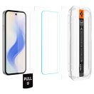 Spigen Glas.tR EZ Fit Pro Google Pixel 10a tempered kijelzővédő fólia felhelyező kerettel (2db)