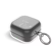   Tech-Protect FlexAir Samsung Galaxy Buds 4 / Buds 4 Pro tok, karabinerrel, átlátszó