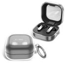 Tech-Protect FlexAir Samsung Galaxy Buds 4 / Buds 4 Pro tok, karabinerrel, átlátszó