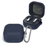  Tech-Protect Silicone Hook Samsung Galaxy Buds 4 / Buds 4 Pro szilikon tok, karabinerrel, kék