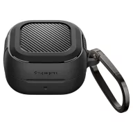   Spigen Rugged Armor Samsung Galaxy Buds 4 / Buds 4 Pro tok, Matte Black, fekete