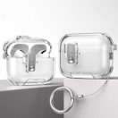 Tech-Protect Bounce Pro AirPods Pro 3 tok, karabinerrel, átlátszó
