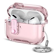   Tech-Protect Bounce Pro AirPods Pro 3 tok, karabinerrel, rózsaszín