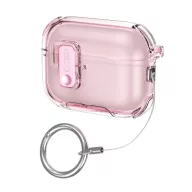   Tech-Protect Bounce Pro AirPods Pro 3 tok, karabinerrel, rózsaszín